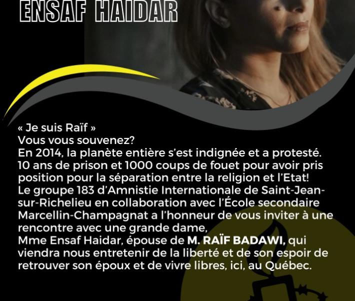 Affiche de la conférence