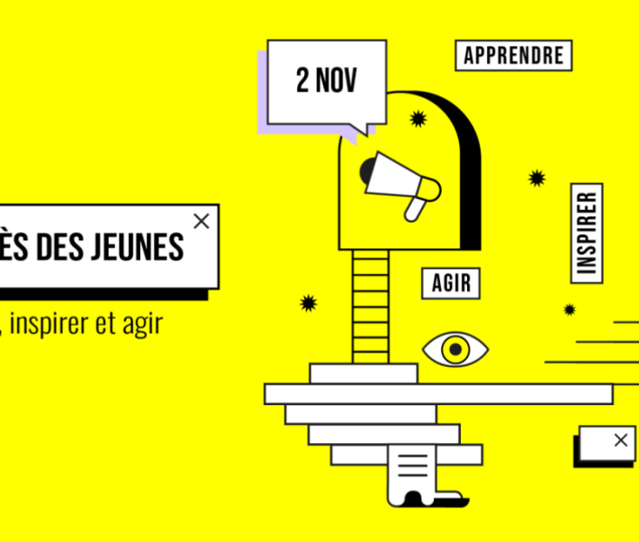 Affiche du Congrès des jeunes 2024 contenant toutes les informations pratiques
