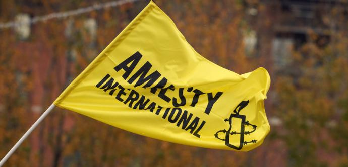 Drapeau d'Amnesty international