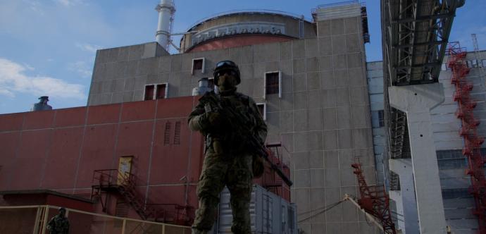 Soldat russe en Ukraine