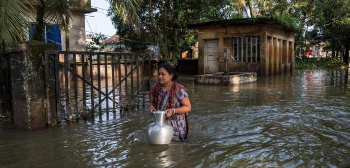 inondation en asie