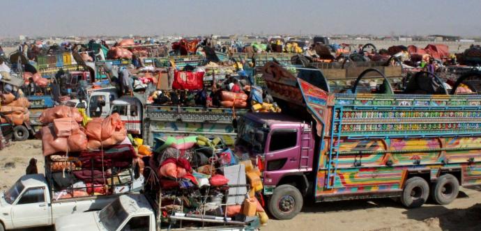 camion de migrants