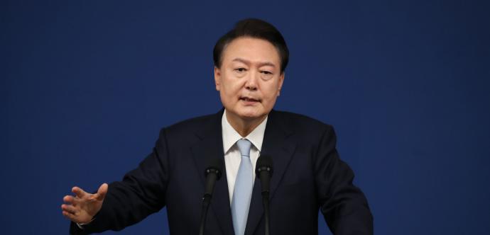 Ex président de la Corée du sud, Yoon Suk Yeol