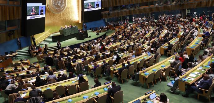 Commission à l'ONU