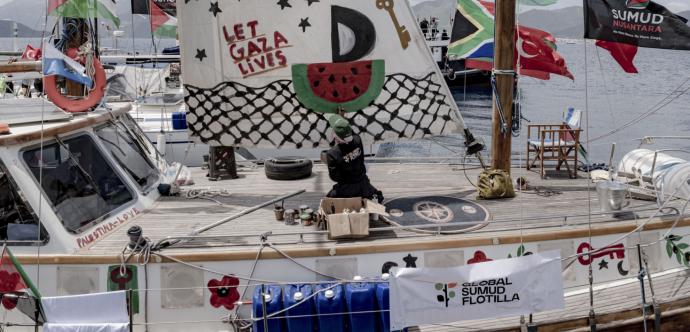 Flotille humanitaire pour aider Gaza