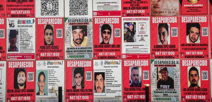 Visages de personnes disparues
