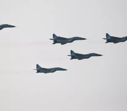Avion dans le ciel