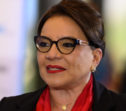 La présidente Xiomara Castro