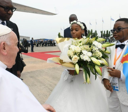 Le Pape en visite en République démocratique du Congo 