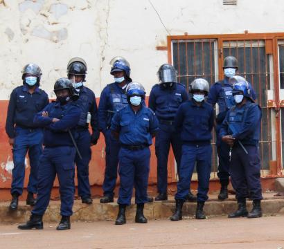 Eswatini police ©Ndumiso J Mabila