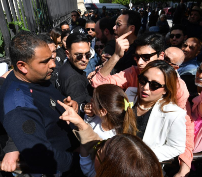 Rassemblement de l'opposition dans les rues de Tunisie