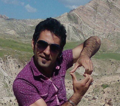 photo de l'un des prisonniers, Hadi Rostami.