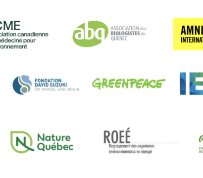 Logos des organisations signataires